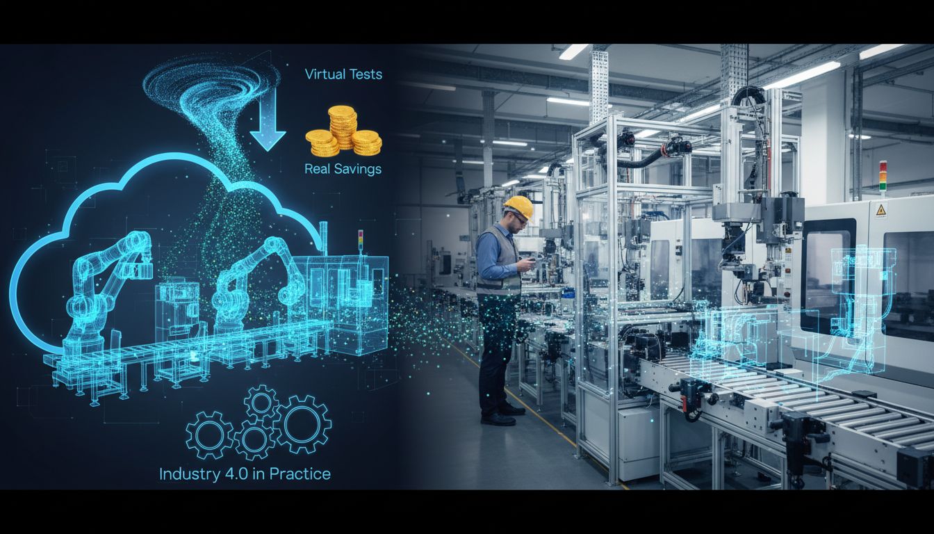 Cyfrowy bliźniak (Digital Twin) – wirtualne testy, realne oszczędności